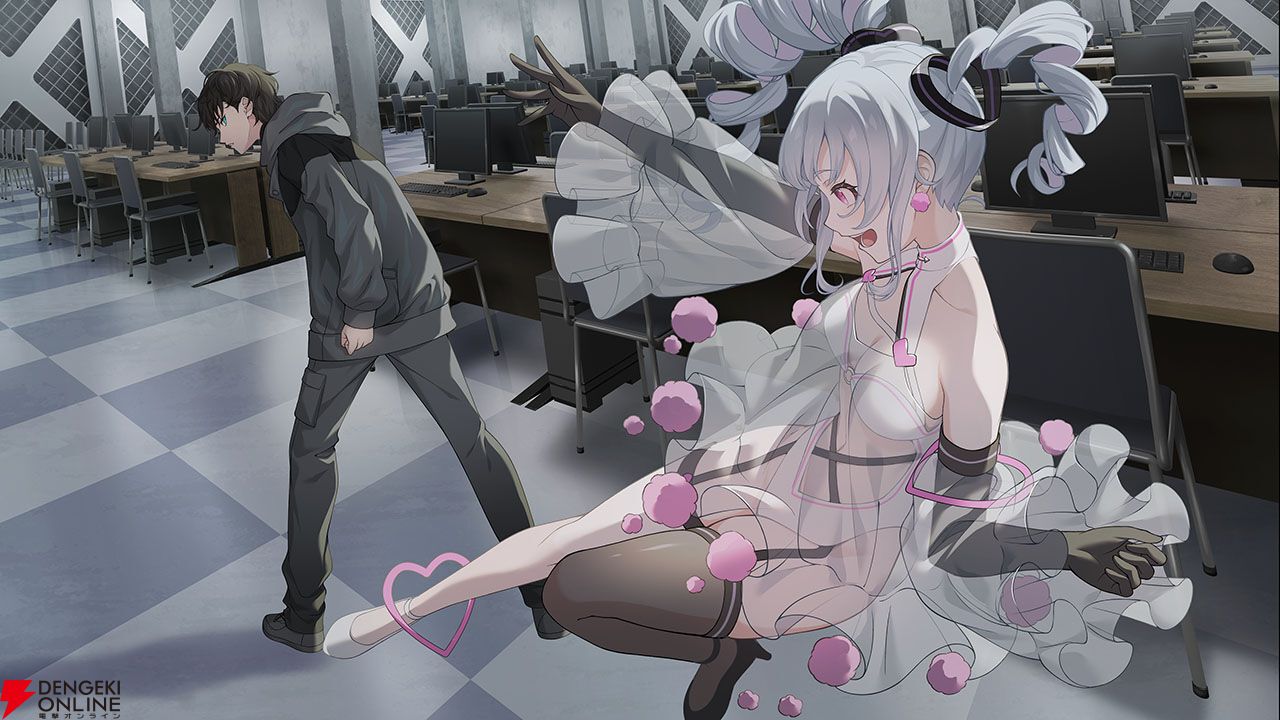 HELLO WORLD！ 終末系ビジュアルノベル『バーチャルガール＠ワールドエンド』発売。原案・キャラデザを務めた信澤収の個展開催も発表【バチャガ】