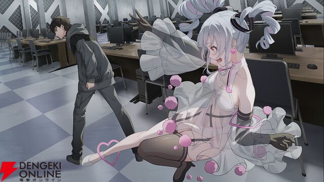 HELLO WORLD！ 終末系ビジュアルノベル『バーチャルガール＠ワールドエンド』発売。原案・キャラデザを務めた信澤収の個展開催も発表【バチャガ】