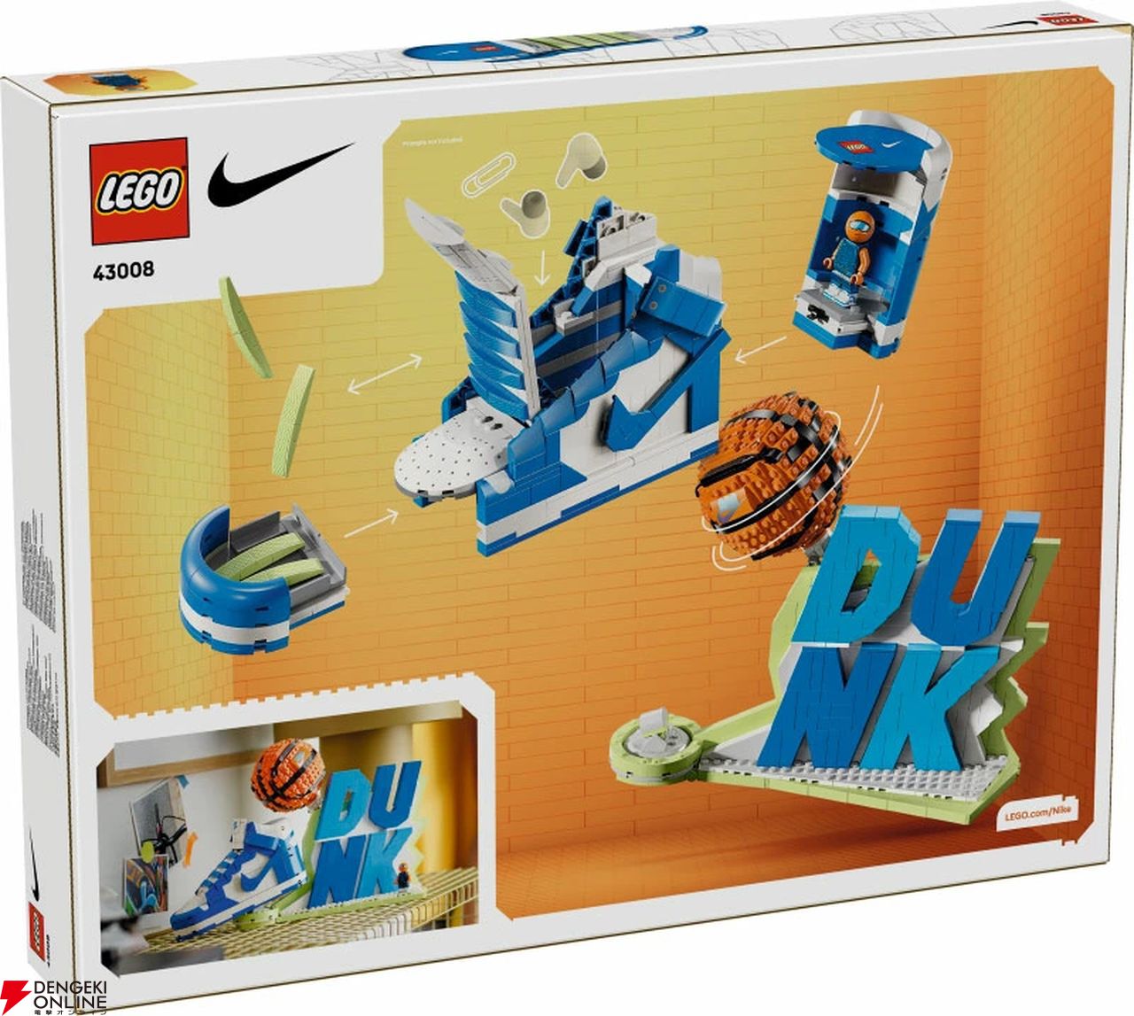 専用ページ LEGO（レゴ）】世界中で愛され続けてきた『Nike Dunk』が