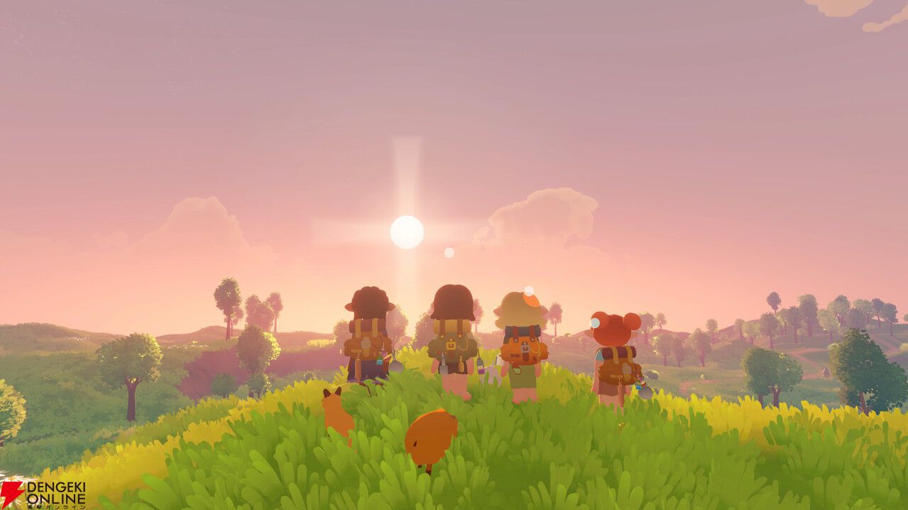 ぼのぼの様 最大4人でほのぼのテント生活が楽しめる『Humblets』Steamページ