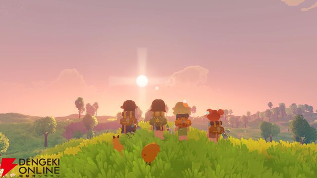 最大4人でほのぼのテント生活が楽しめる『Humblets』Steamページ公開。魔法のカードでクラフトや冒険ができる