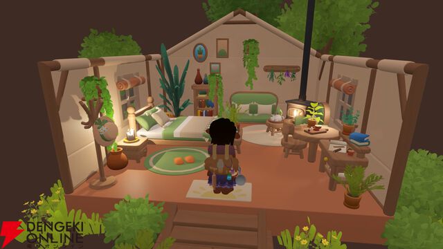 最大4人でほのぼのテント生活が楽しめる『Humblets』Steamページ公開。魔法のカードでクラフトや冒険ができる