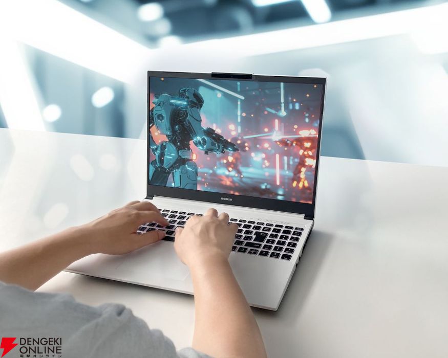 NEC ノートPC ホワイト マウス付き NEXTGEARゲーミングノートPC初のホワイトカラーモデル発売。税込