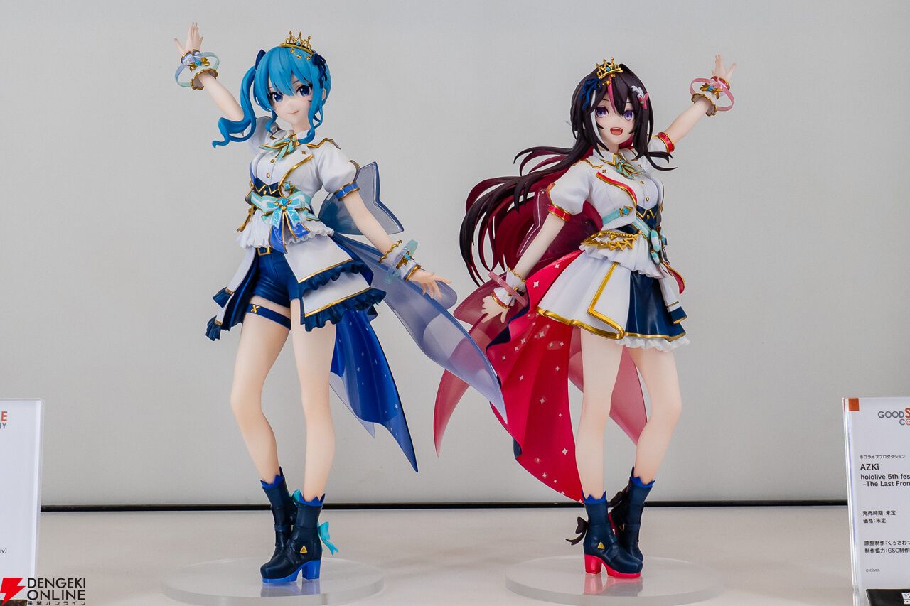 ホロライブ』新作フィギュアまとめ。星街すいせい、AZKiの5周年