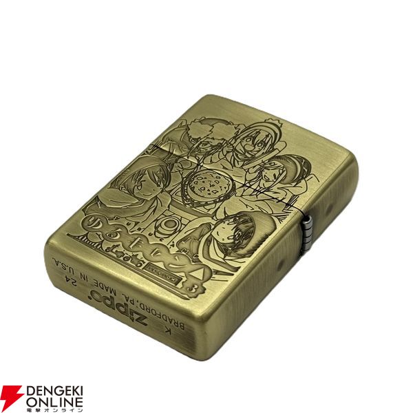 ゆるキャン△』キャンプに持っていきたいZippoが登場。原作イラストを