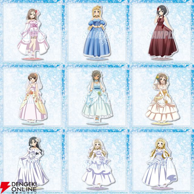 『結城友奈は勇者である 花結いのきらめき』キャラの誕生日と連動したオンラインくじ発売。Vol.1は三好夏凜らが登場