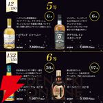 バランタイン30年が5,490円で当たるかも!? ロイヤル ハウスホールド、デュワーズ25年なども当たる『ブレンデッドウイスキーくじ』新弾が販売中