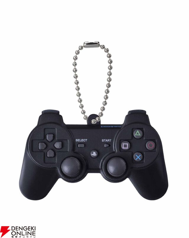 PlayStation歴代のコントローラーが音が出るガシャポンで初登場。ゲームスタート時の音が流れる【PlayStation ゲームスタート！ サウンドコレクション】