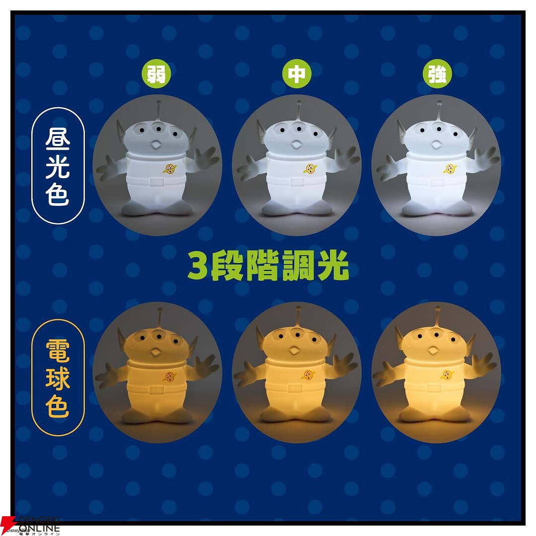 トイ・ストーリー』エイリアンのしゃべるお部屋ライト付きムック本が