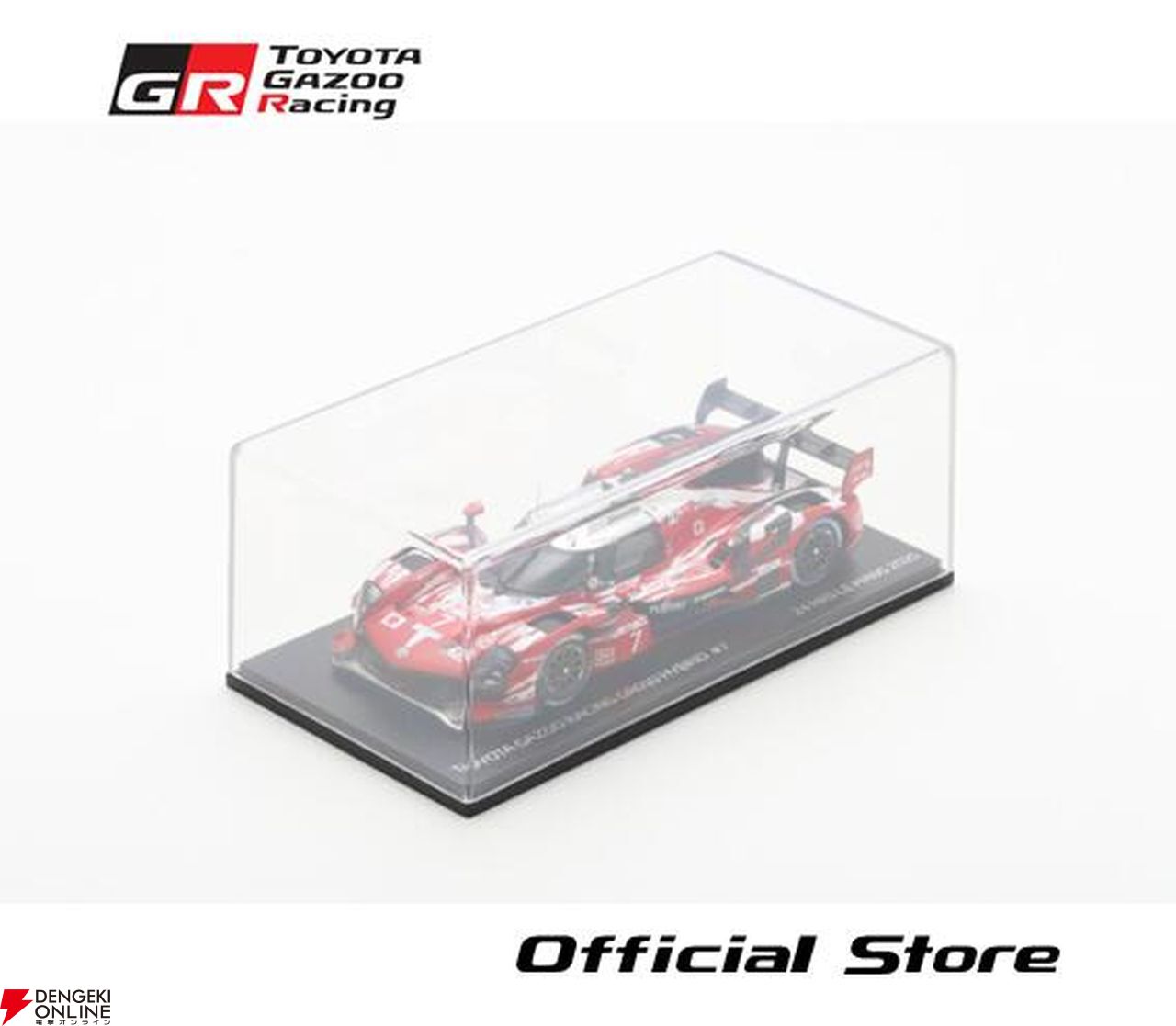 TGR collection】1/43スケールモデルカー『GR010 HYBRID #7（ル