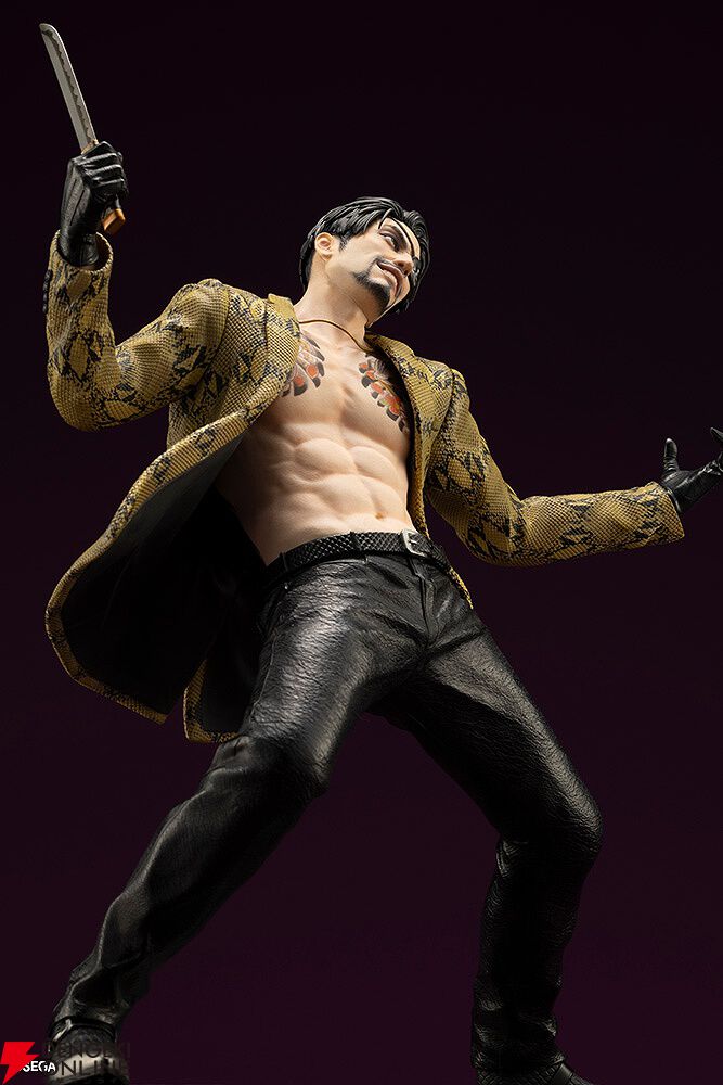 龍が如く』真島吾朗が気迫あふれるバトルポーズでフィギュア化