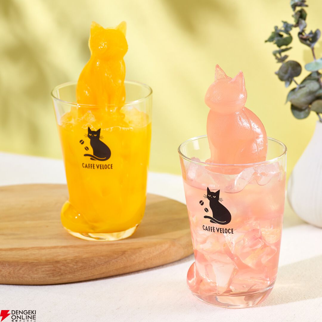 専用♡調整用：ギフト用 猫型トレイ2個＆ハートトレイ＆ペン立て 全て金箔マーブル カフェ・ベローチェのサマーバッグが7月1日発売。“ねこ氷”が作れる製氷