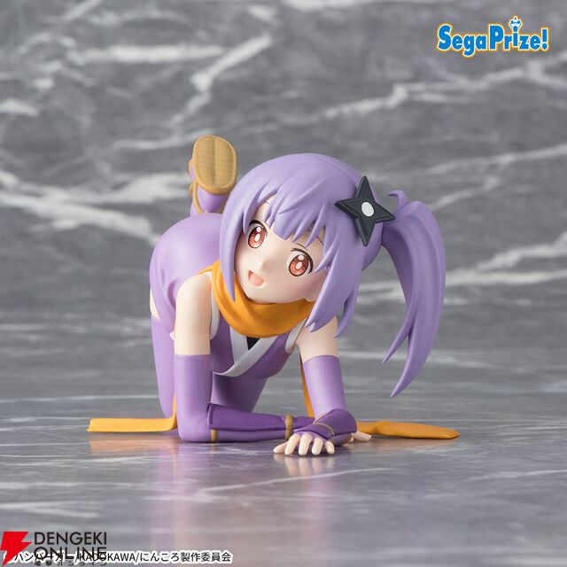 『にんころ』さとこ＆このはが揃ってちょこのせフィギュア化。2人並べて飾れば今宵も円満？【忍者と殺し屋のふたりぐらし】