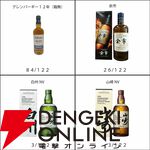 山崎12年、響JH、山崎・白州NV、余市、バランタイン グレンバーギー12年のどれかが6,600円で当たる『ウイスキーくじ』が販売中