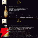 7,980円で響21年、山崎12年、響BH2024、響BC、余市、神息（カミキ）赤のどれかが当たる『ウイスキーくじ』が販売中