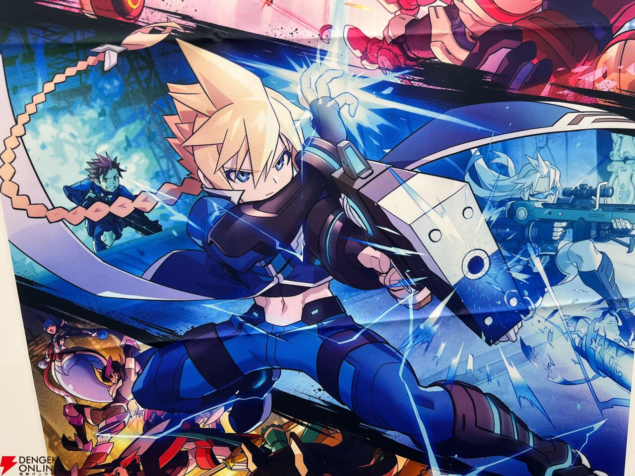 蒼き雷霆 ガンヴォルト トライアングル エディション タペストリー 6点