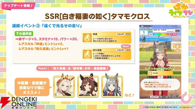 【ウマ娘】育成ゴールドシチーが新衣装で登場！ 新サポカはパワーのタマモクロス＆友人タッカーブライン。新シナリオ“無人島へようこそ”情報も公開【ぱかライブTV54まとめ（6/25配信）】