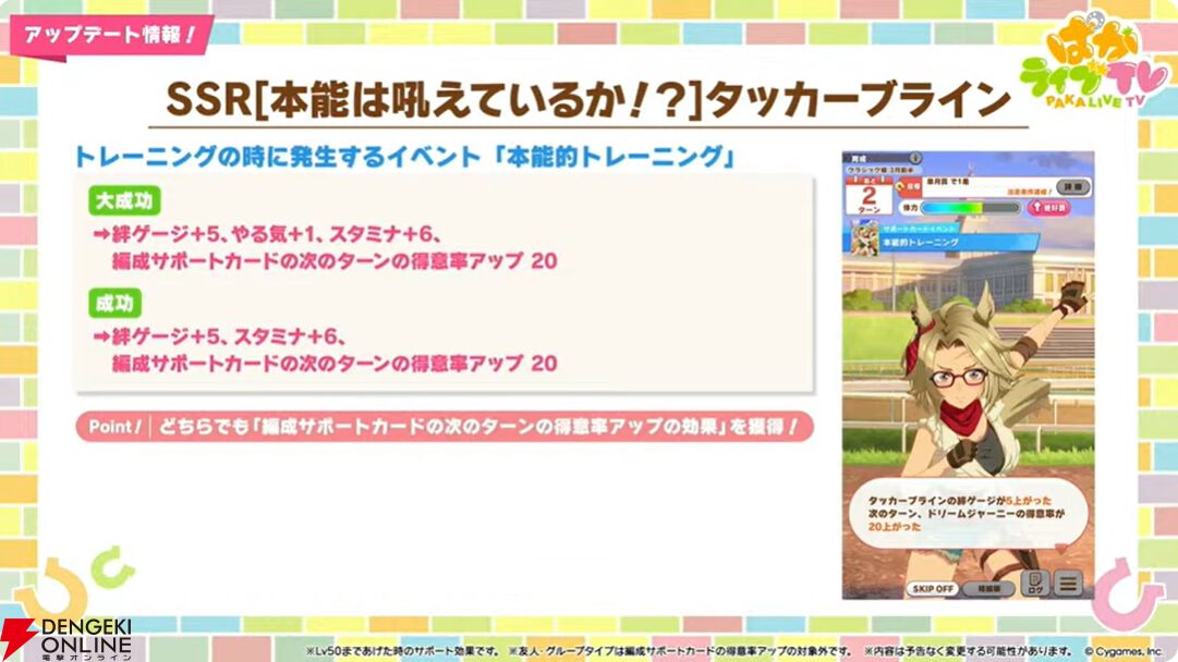 【ウマ娘】育成ゴールドシチーが新衣装で登場！ 新サポカはパワーのタマモクロス＆友人タッカーブライン。新シナリオ“無人島へようこそ”情報も公開【ぱかライブTV54まとめ（6/25配信）】