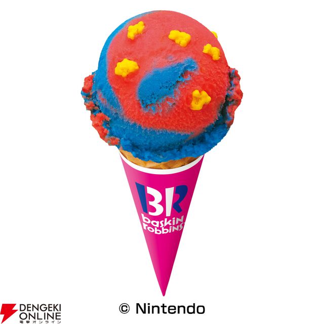 スーパーマリオ×サーティワンコラボが7/1から開催。限定フレーバーのソルベやグッズつきサンデーが登場