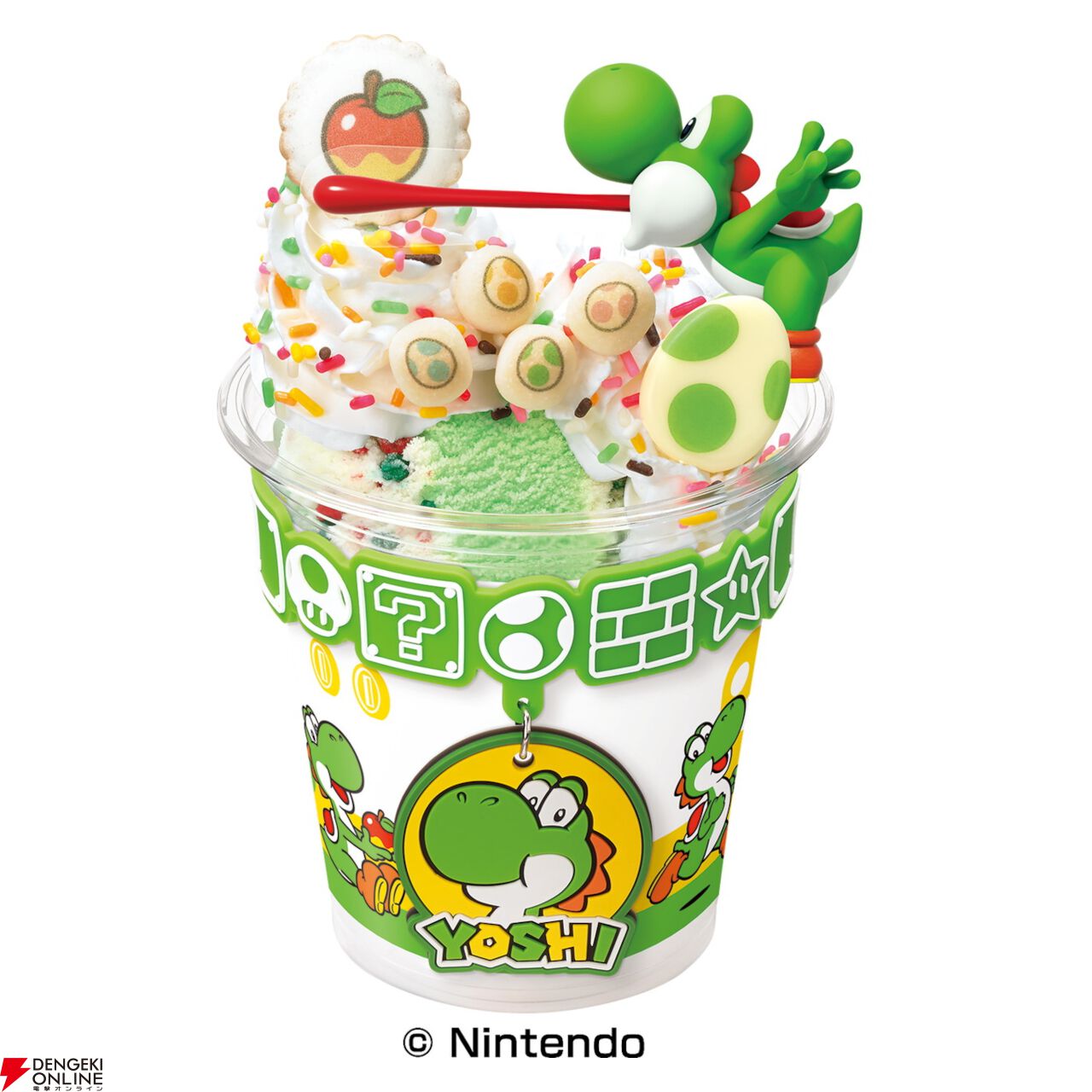 スーパーマリオ×サーティワンコラボが7/1から開催。限定フレーバーのソルベやグッズつきサンデーが登場