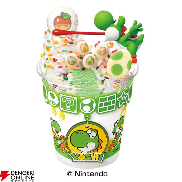 スーパーマリオ×サーティワンコラボが7/1から開催。限定フレーバーのソルベやグッズつきサンデーが登場