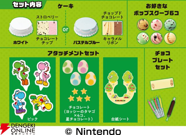スーパーマリオ×サーティワンコラボが7/1から開催。限定フレーバーのソルベやグッズつきサンデーが登場