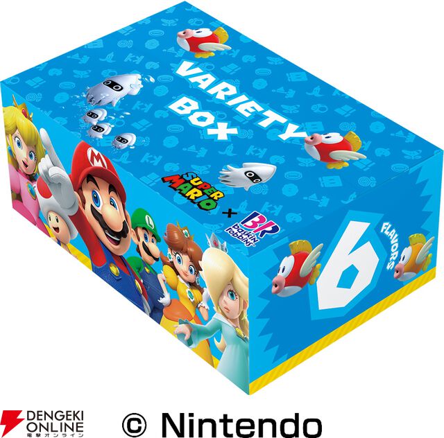 スーパーマリオ×サーティワンコラボが7/1から開催。限定フレーバーのソルベやグッズつきサンデーが登場