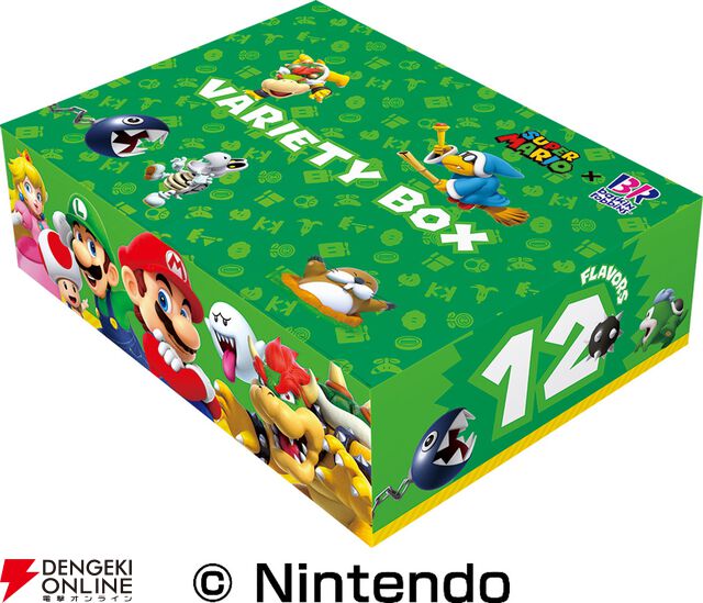 スーパーマリオ×サーティワンコラボが7/1から開催。限定フレーバーのソルベやグッズつきサンデーが登場