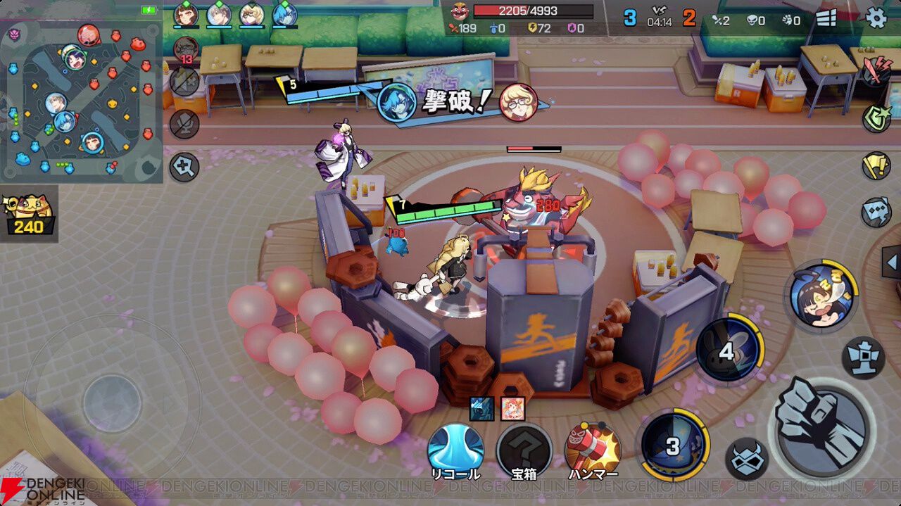 『非人類学園 Extraordinary Ones』8月18日15時にサービス終了。アニメ風グラフィックが特徴の対戦MOBAゲーム