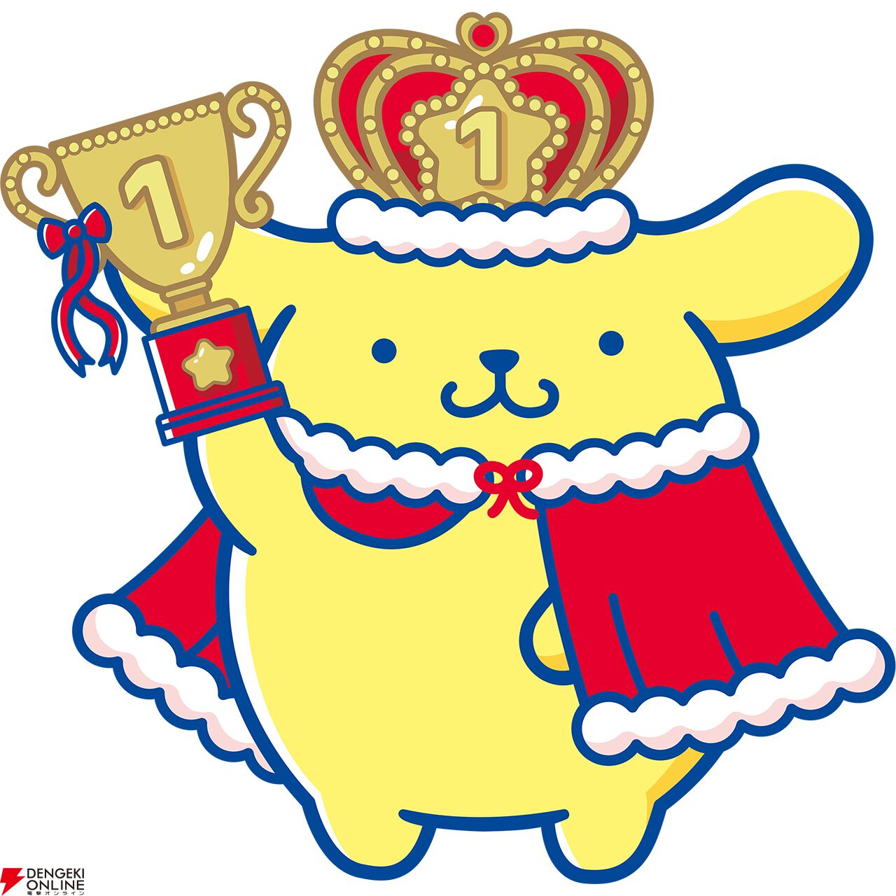 ポムポムプリンが9年ぶりの1位！ シナモロール2位、ポチャッコ3位。総