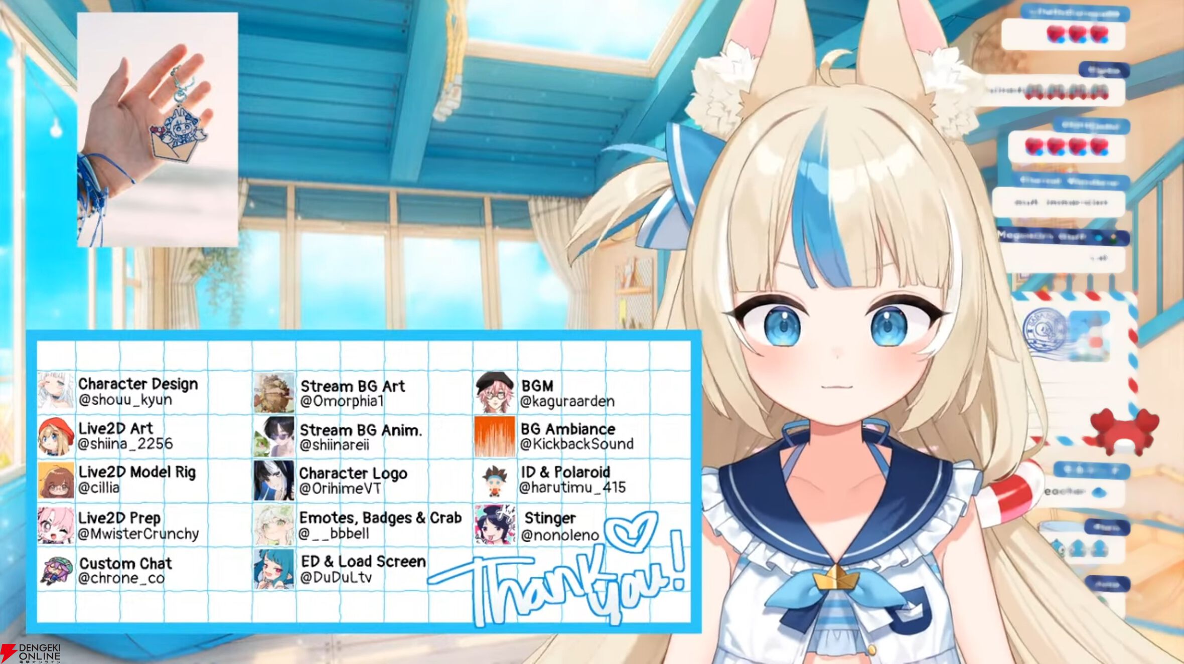話題のVTuber・“サバちゃん”こと“Sameko Saba”さんがデビュー