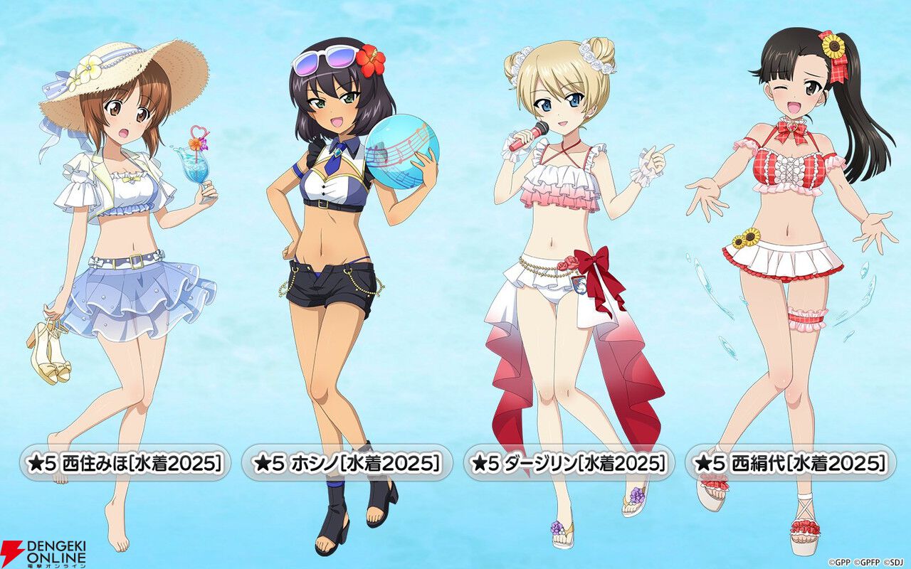 水着美少女コレクション第1回：『ヘブバン』『モンスター娘TD