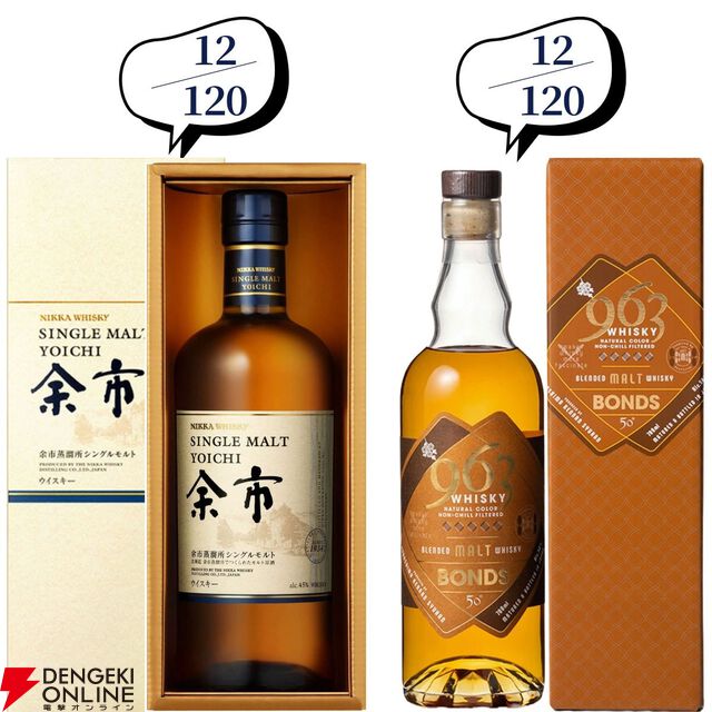 【当たりは21/120】響21年、スプリングバンク15年、山崎・白州Story of the Distillery2024・2025などが11,980円で当たる『ウイスキーくじ』が販売中