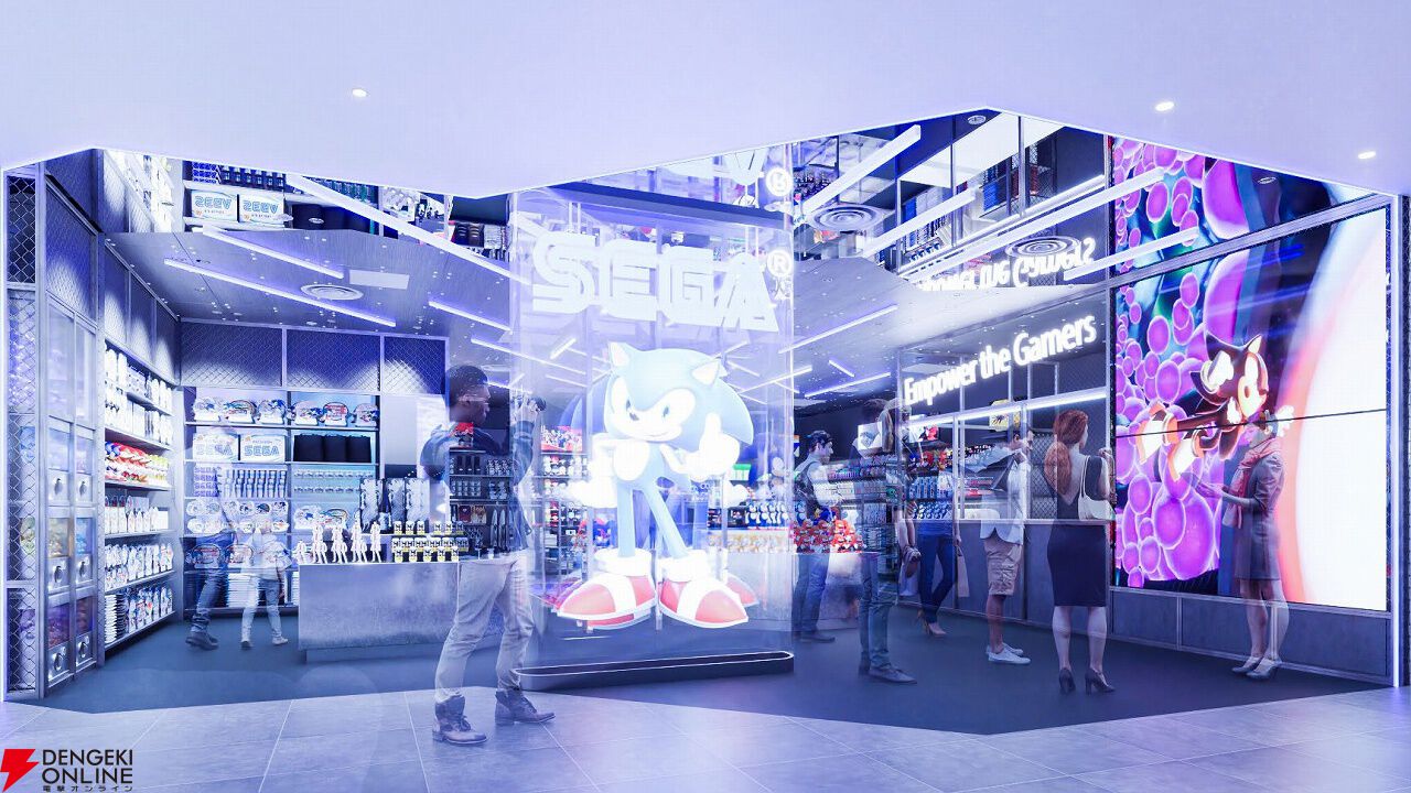 SEGA STORE TOKYO”が7/18にオープン。セガの日本初となる旗艦