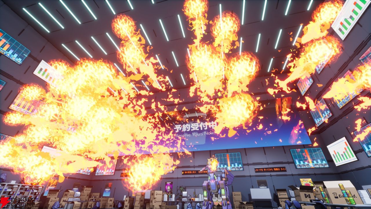 D3P新作『ゼンシンマシンガール』10月23日発売。サイボーグJKが巨悪企業をぶっ潰す…までを生配信！