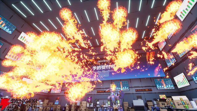 D3P新作『ゼンシンマシンガール』10月23日発売。サイボーグJKが巨悪企業をぶっ潰す…までを生配信！