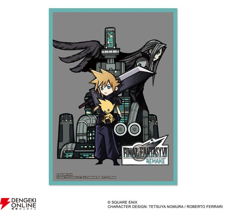 FFTCG』シリーズキャラが集合したプレイマットや新作スリーブが