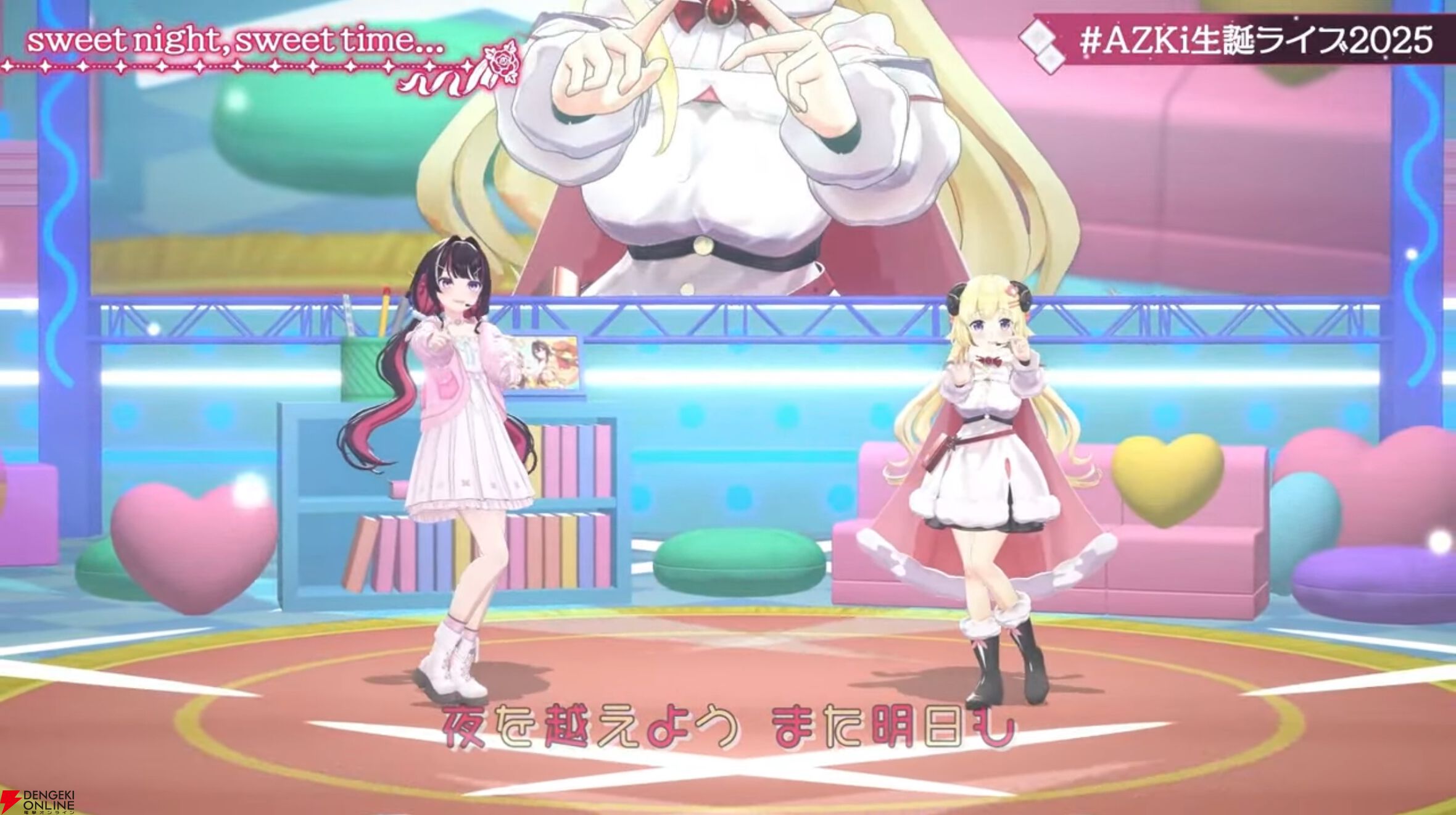 【ホロライブ】AZKiさんが生誕ライブ“Sweet Pop Story”を実施。新衣装・新曲『未来カンパネラ』もお披露目