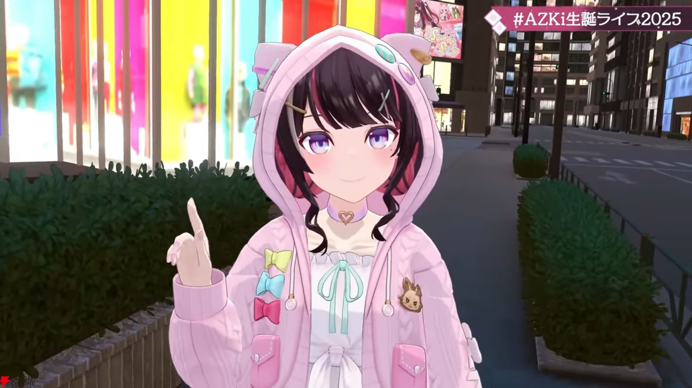 【ホロライブ】AZKiさんが生誕ライブ“Sweet Pop Story”を実施。新衣装・新曲『未来カンパネラ』もお披露目