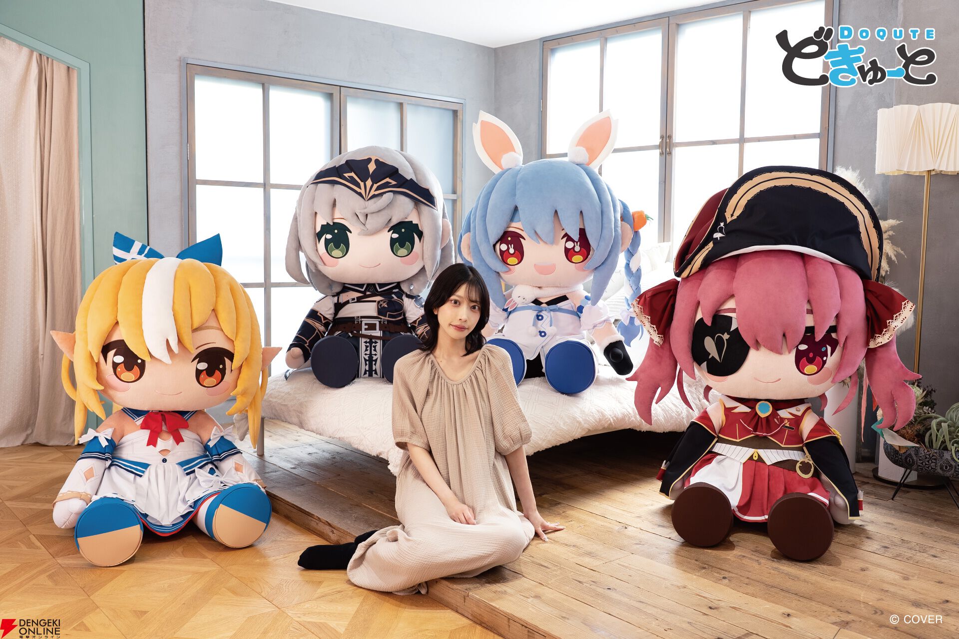 白銀ノエル 宝鐘マリン 兎田ぺこら 不知火フレア コミケ ホロライブ ホロクル ホロライブ所属のタレント兎田ぺこら、不知火フレア、白銀ノエル