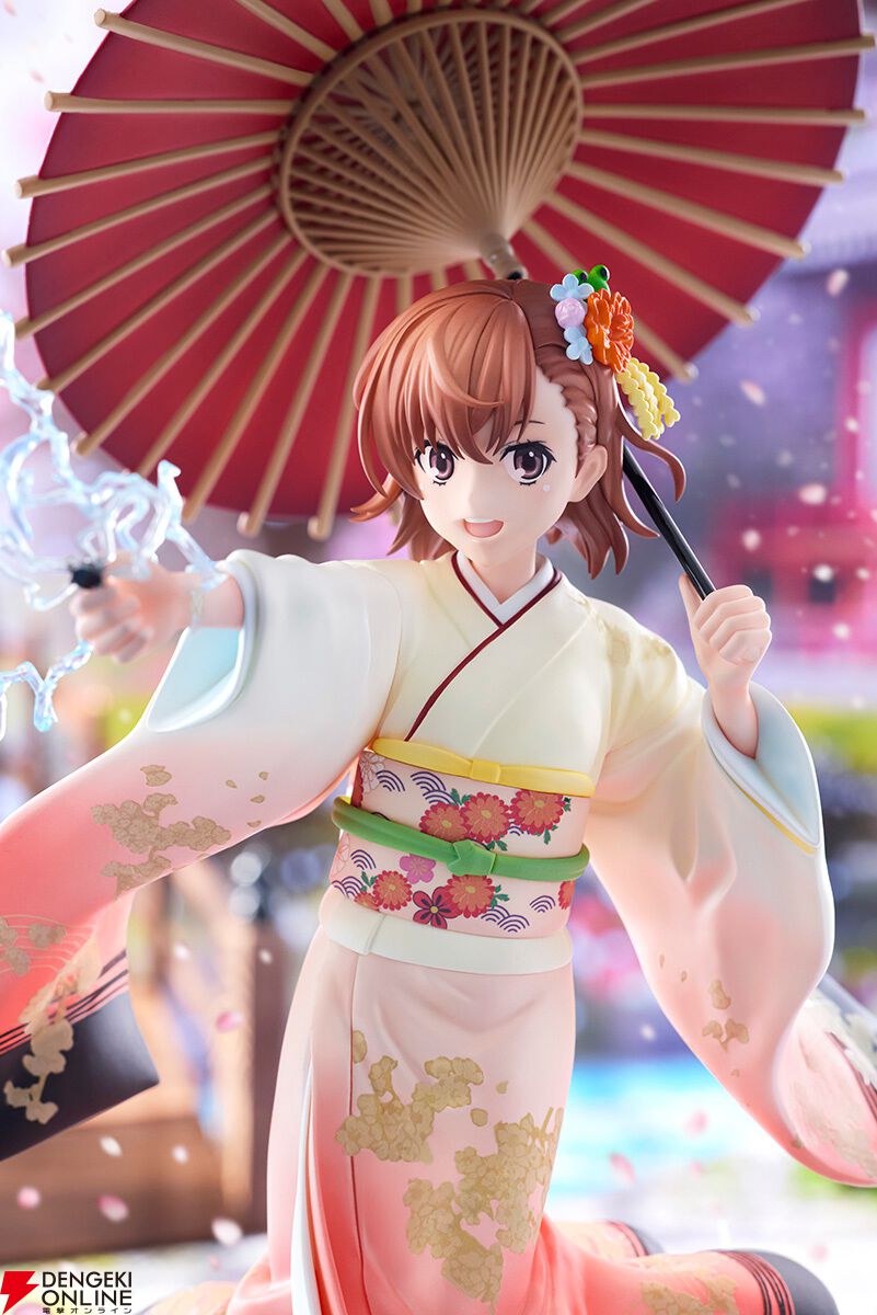 とある科学の超電磁砲T』華やかな振袖をまとった御坂美琴がフィギュア