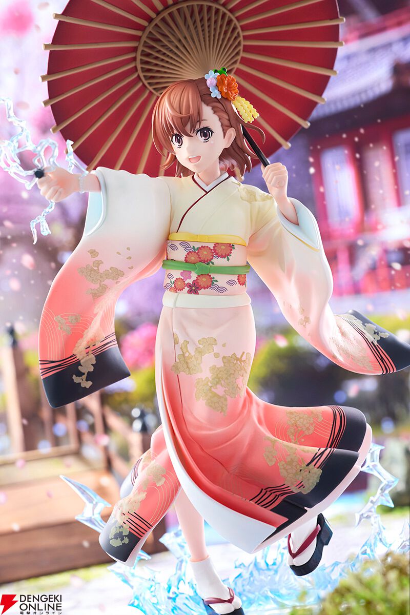 とある科学の超電磁砲T』華やかな振袖をまとった御坂美琴がフィギュア