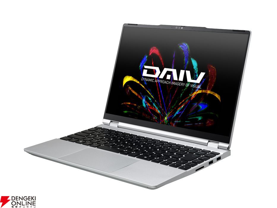 『新品•未開封品』　DAIV ノートPC 本体 Intel DAIV Z4-I7I01SR-A Windows 11 Iris Xe グラフィックス搭載 高