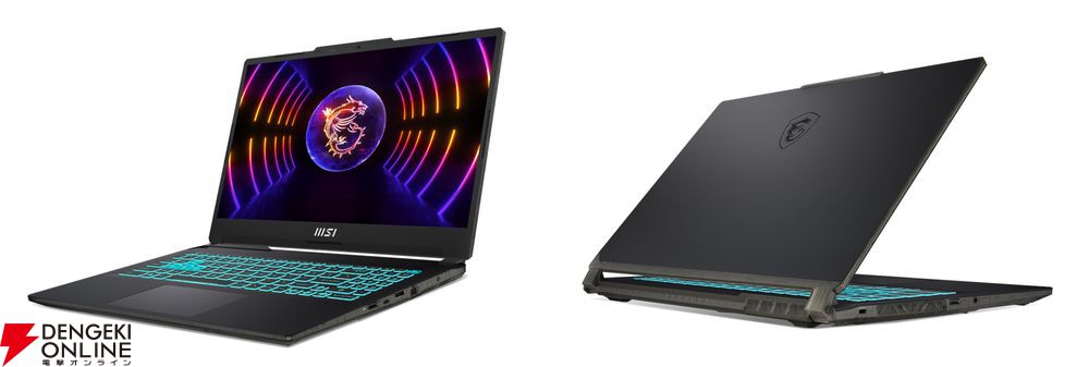 MSI“RTX40シリーズ”搭載ゲーミングノートPC発売。リーズナブルな価格を