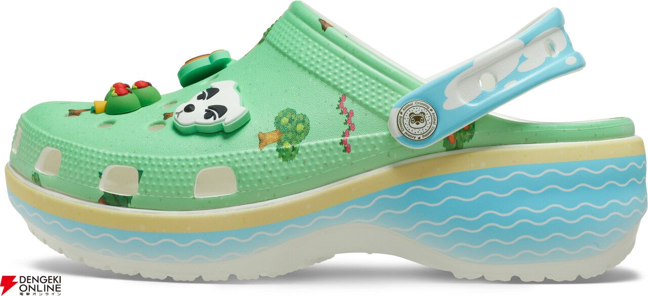 どうぶつの森』と初コラボしたクロッグが8/27発売。たぬきちやマイ