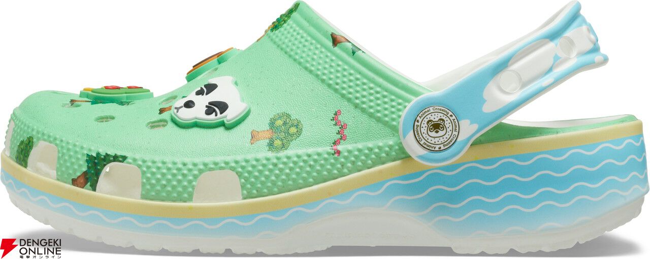 どうぶつの森』と初コラボしたクロッグが8/27発売。たぬきちやマイ