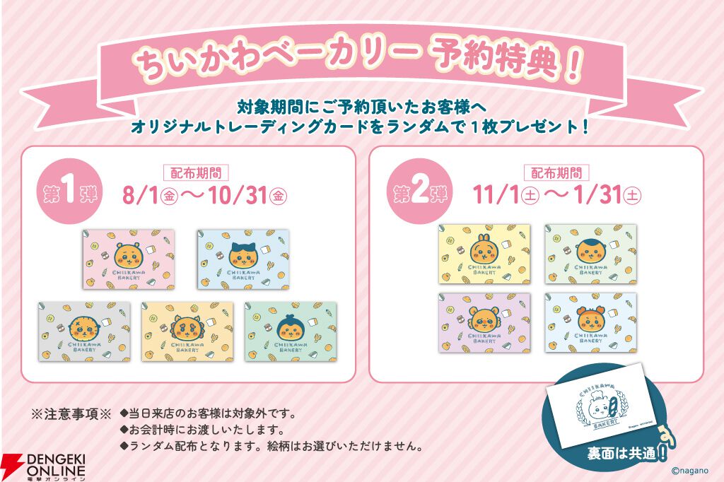 ちいかわたちがコンガリ日焼けしちゃった!? “ちいかわベーカリー”夏