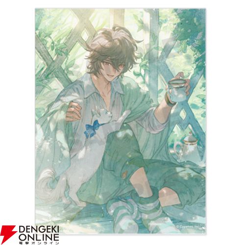 ビーズログ 9月号 グラブル サンダルフォン アクリルパネル ポスター　本誌付き ビーズログ 9月号 グラブル サンダルフォン アクリルパネル