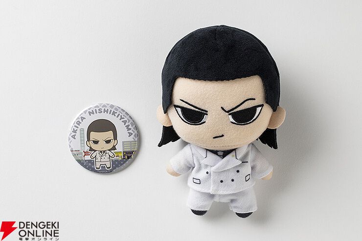 龍が如く ぬいぐるみ＆缶バッジセット　『極』　真島吾朗　真島の兄さん Amazon.co.jp: 龍が如く 0 ぬいぐるみ＆缶バッジセット 真島