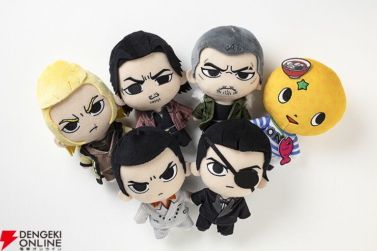 桐生一馬 真島吾朗 ぬいぐるみ 龍が如く 缶バッジ キャラクター